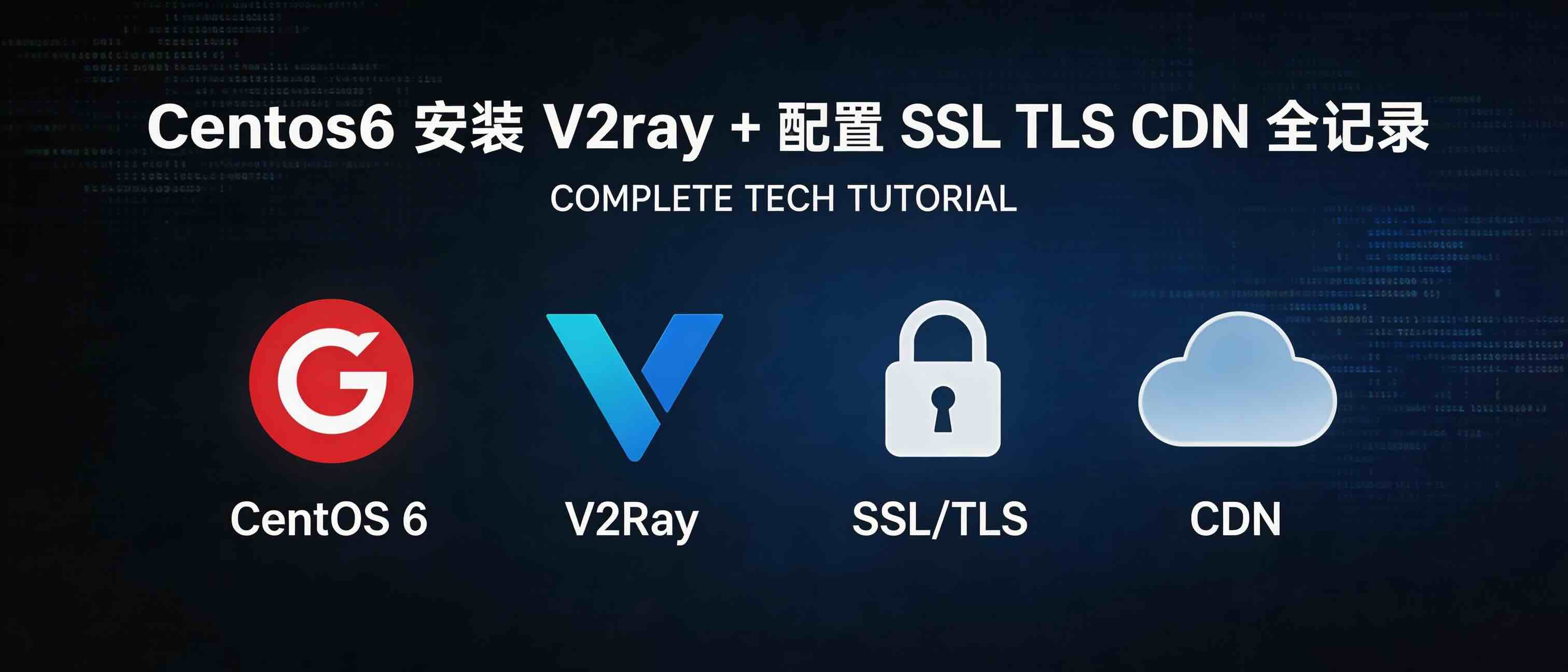 Centos6 安装 V2ray + 配置 SSL TLS CDN 全记录